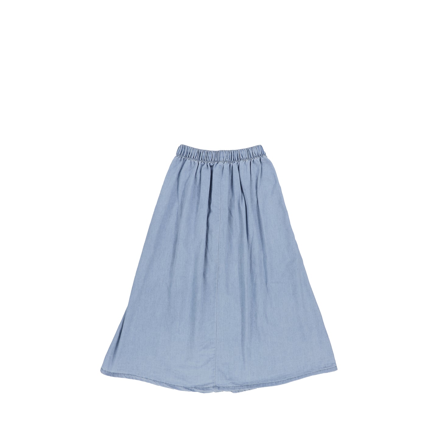 TENCEL PLEATED MAXI SKIRT