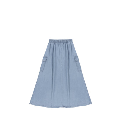 TENCEL POCKET MAXI SKIRT