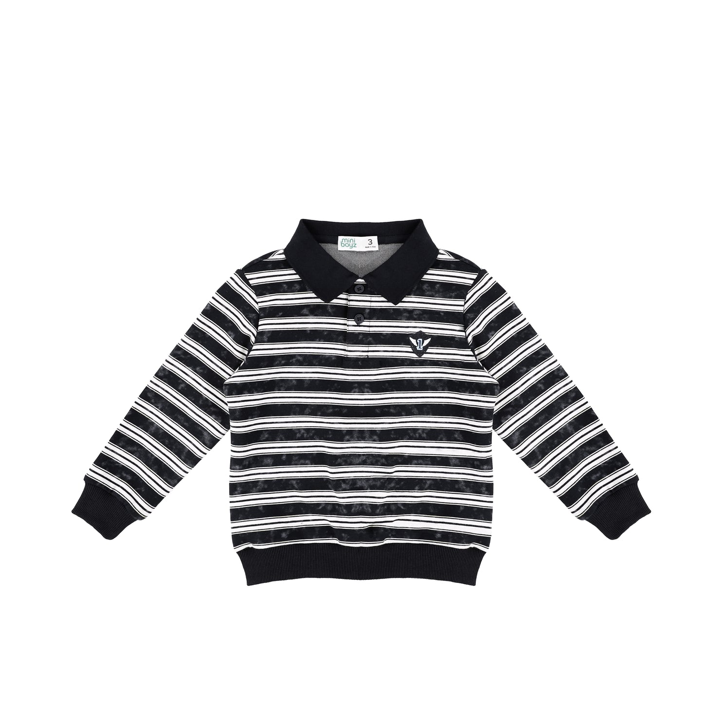 TIE DYE STRIPE POLO