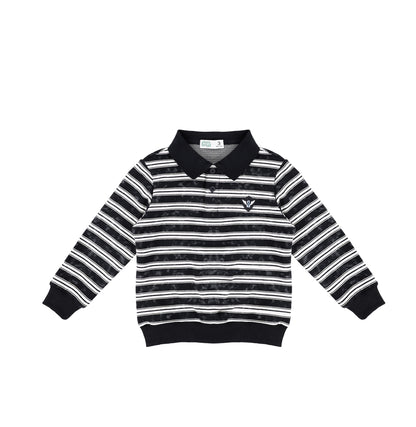 TIE DYE STRIPE POLO