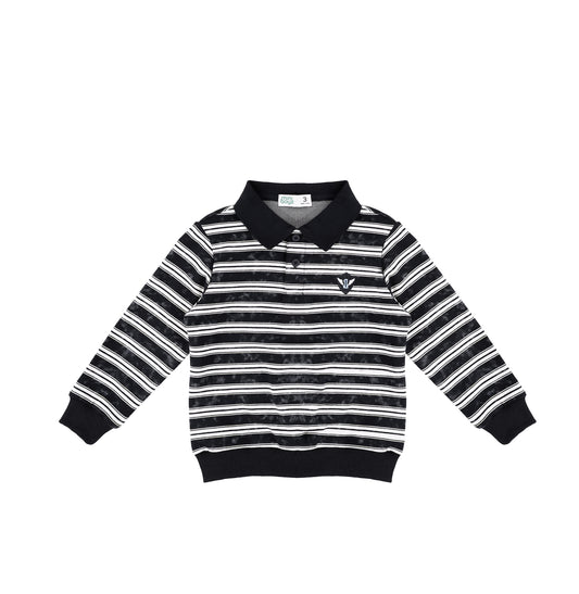 TIE DYE STRIPE POLO