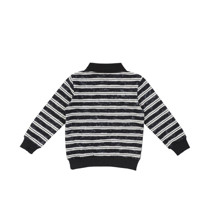 TIE DYE STRIPE POLO