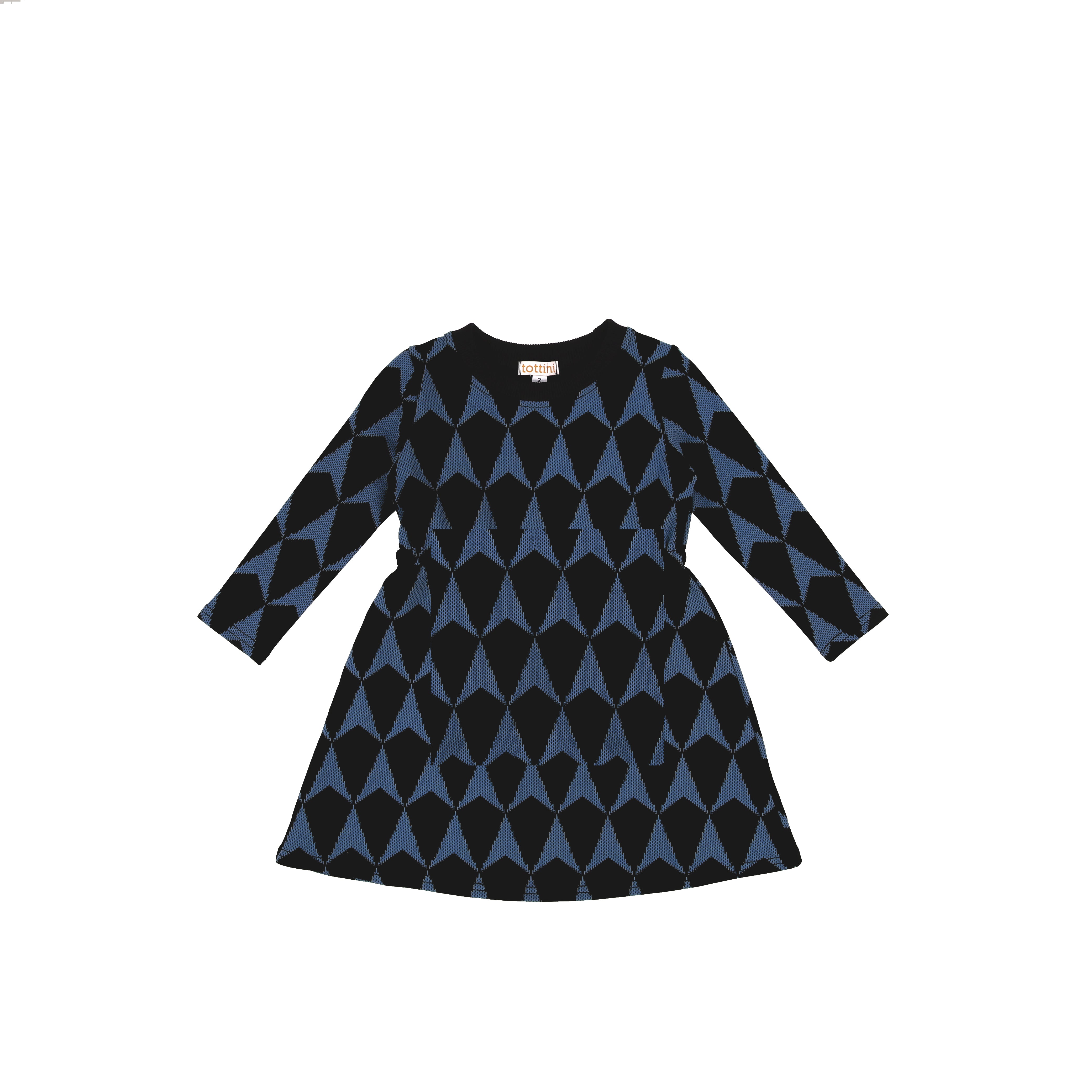 TRIANGLE DRESS Cobalt / 2