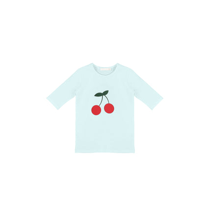 3/4 SLEEVES CHERRY TSHIRT