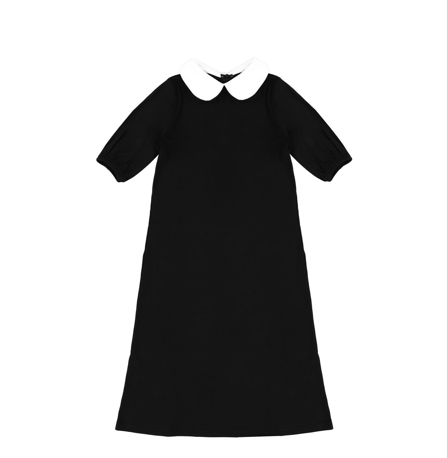 3/4 SLEEVES COLLAR MAXI