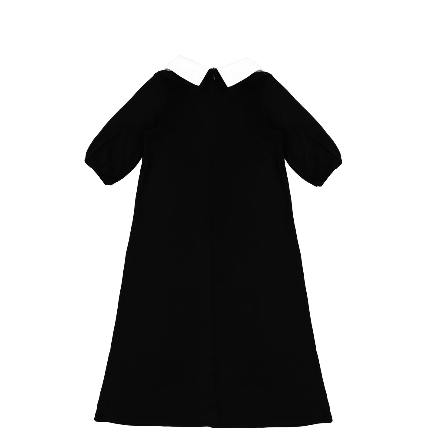 3/4 SLEEVES COLLAR MAXI