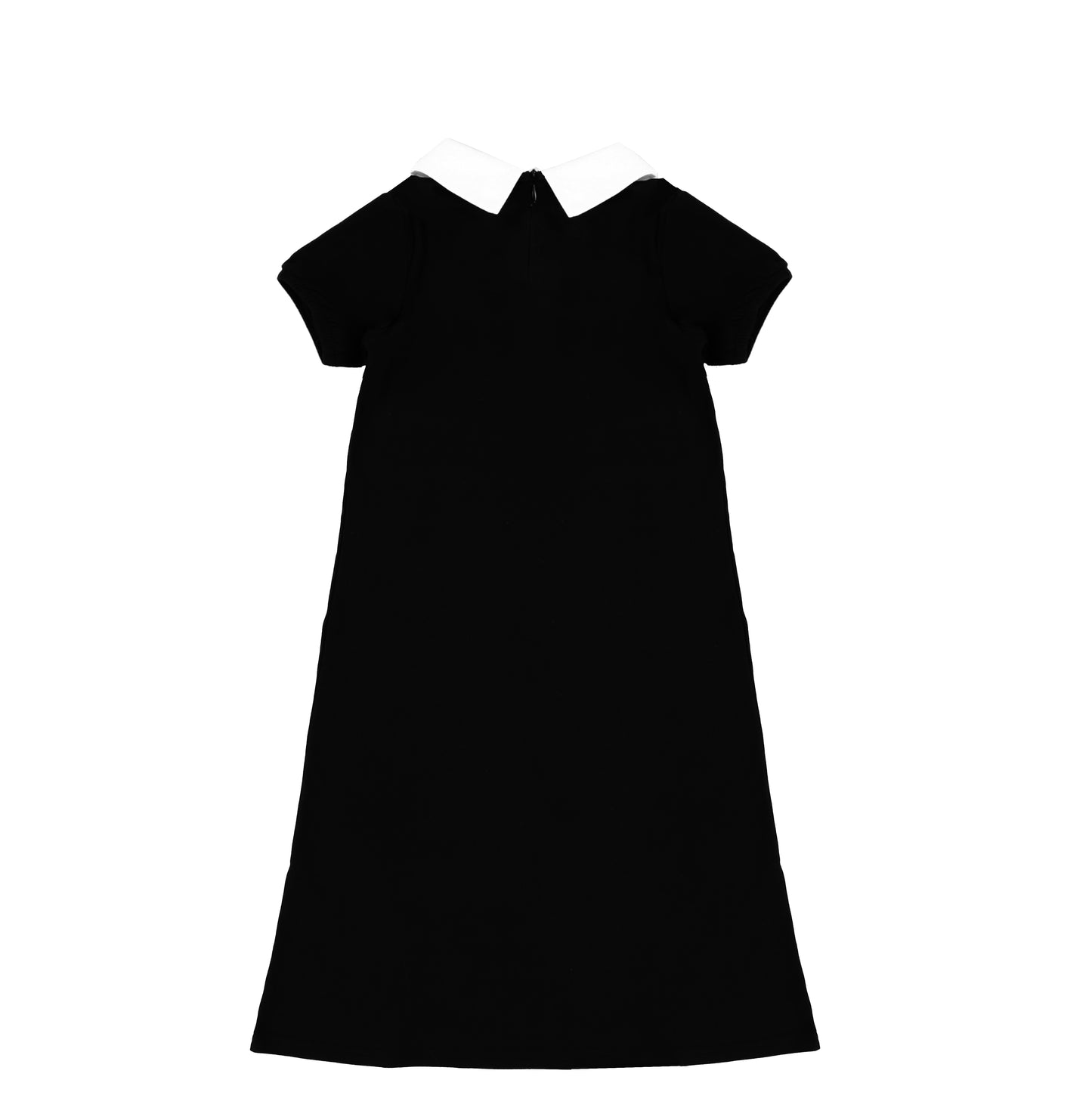 SHORT SLEEVES COLLAR MAXI