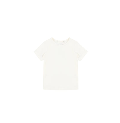 SHORT SLEEVES RIBBED TSHIRT