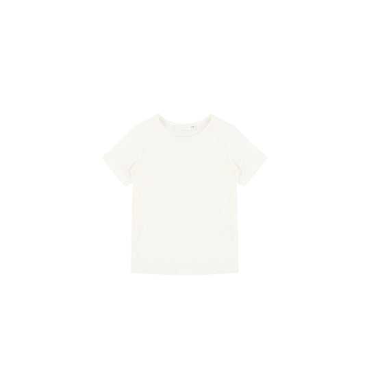 SHORT SLEEVES RIBBED TSHIRT