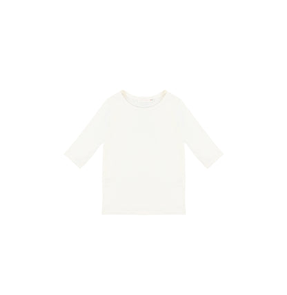 3/4 SLEEVES RIBBED TSHIRT