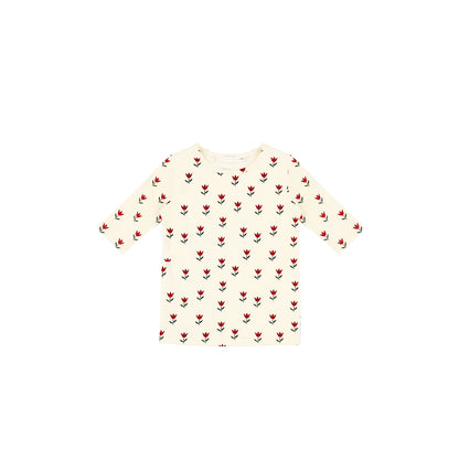 3/4 SLEEVES TULIP TSHIRT