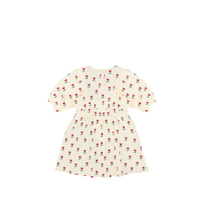 3/4 SLEEVES TULIP DRESS