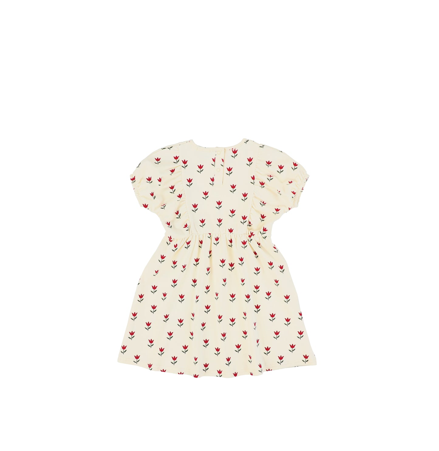 SHORT SLEEVES TULIP DRESS