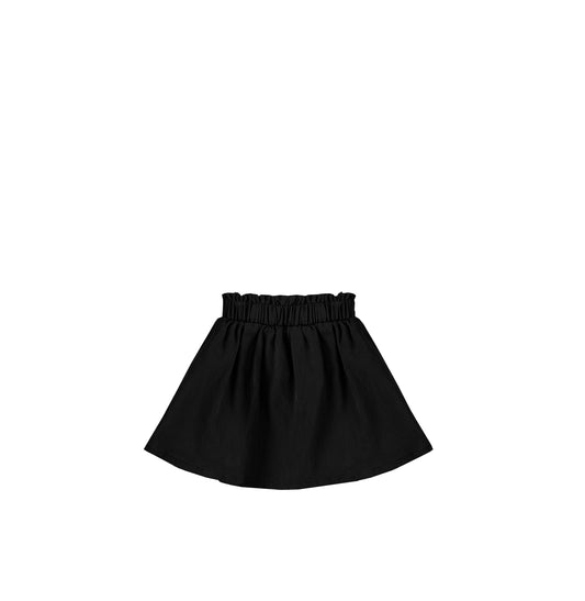 TWILL PAPERBAG WAIST SKIRT