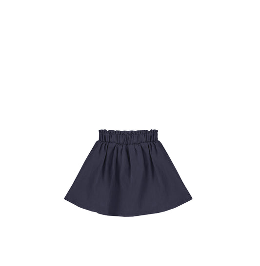 TWILL PAPERBAG WAIST SKIRT