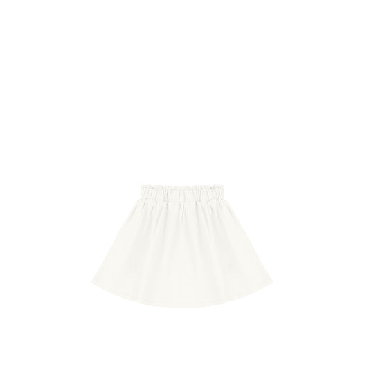 TWILL PAPERBAG WAIST SKIRT