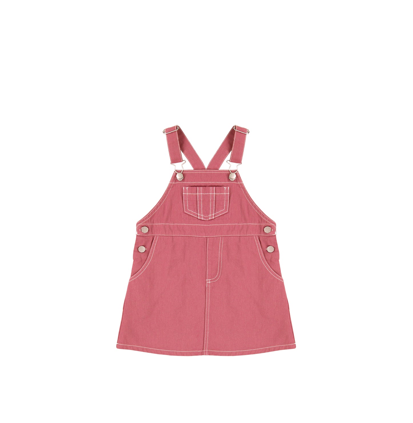 TWILL PINAFORE JUMPER