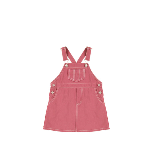 TWILL PINAFORE JUMPER