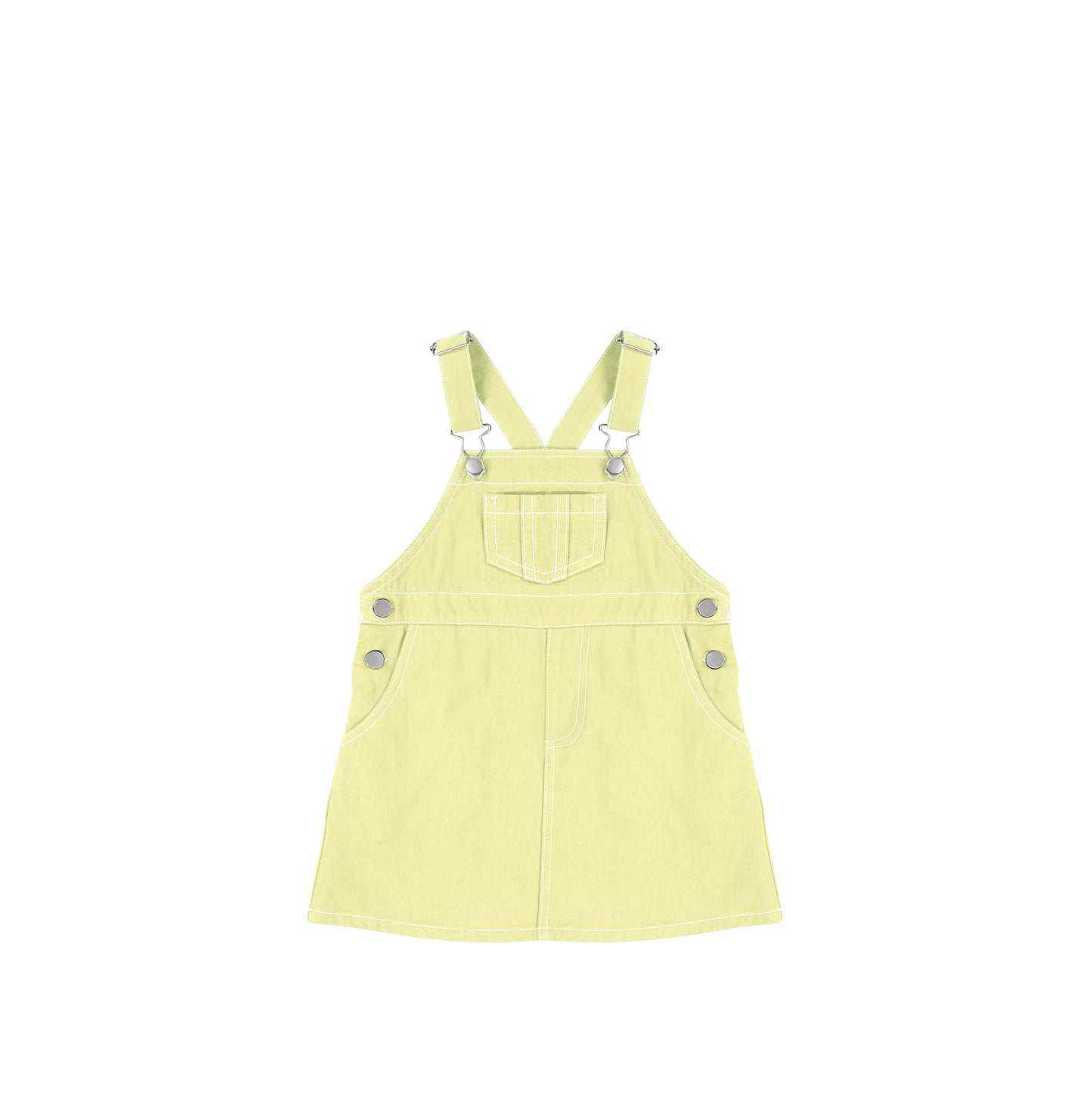 TWILL PINAFORE JUMPER