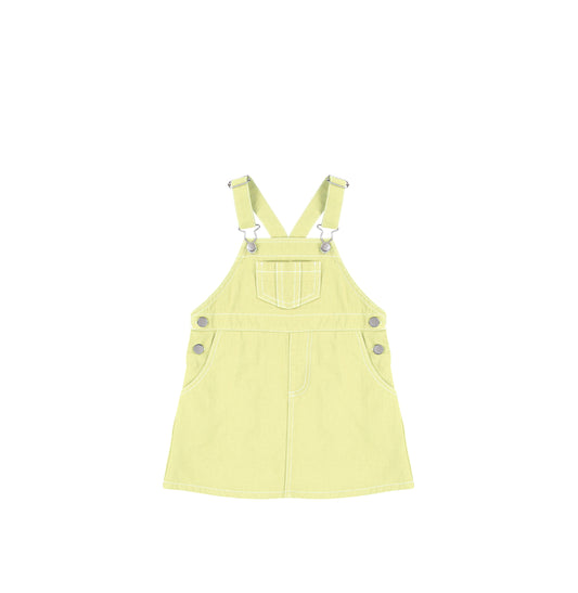 TWILL PINAFORE JUMPER