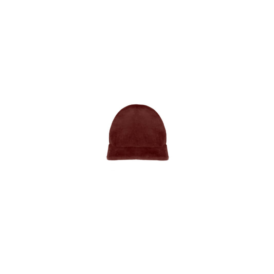 VELOUR FOLD OVER HAT