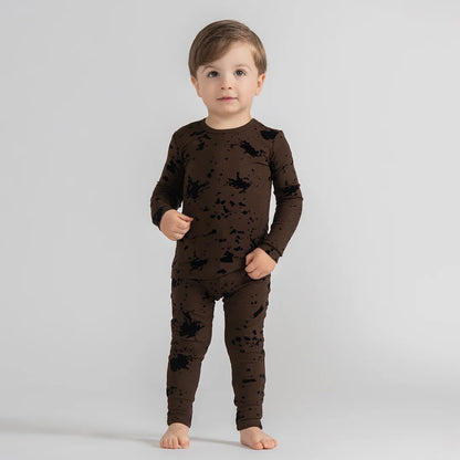 VELOUR PRINT PAJAMAS