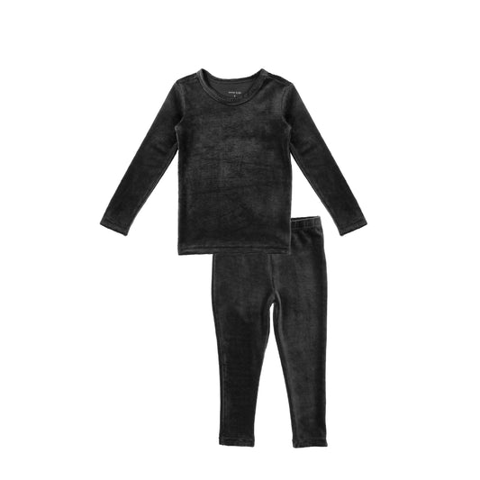 VELOUR RIBBED PAJAMAS