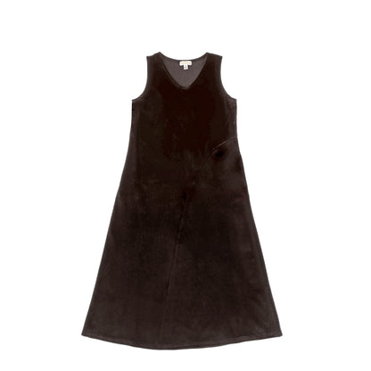 VELOUR SEAM MAXI JUMPER