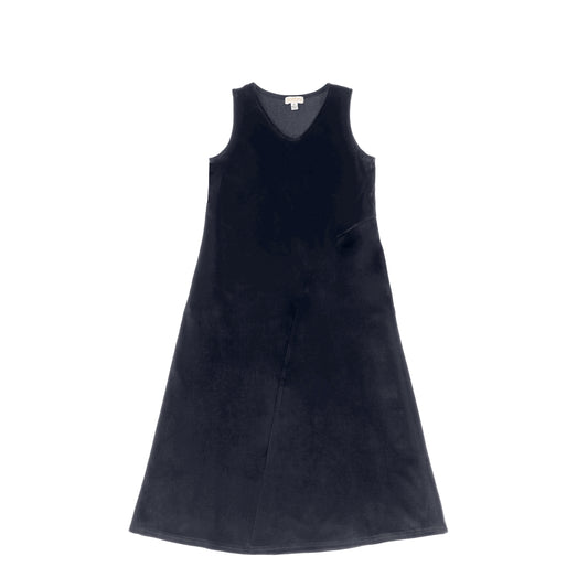 VELOUR SEAM MAXI JUMPER