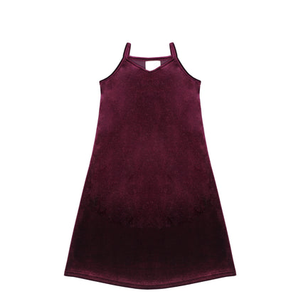 VELOUR MAXI JUMPER