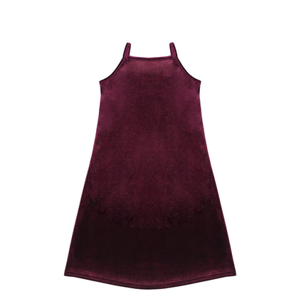 VELOUR MAXI JUMPER
