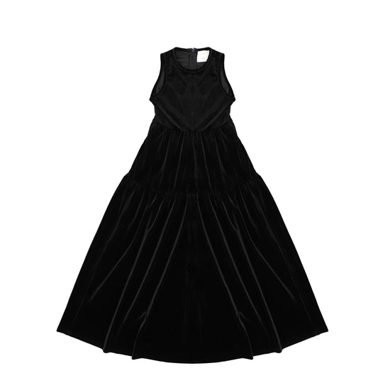 VELOUR SEAM MAXI