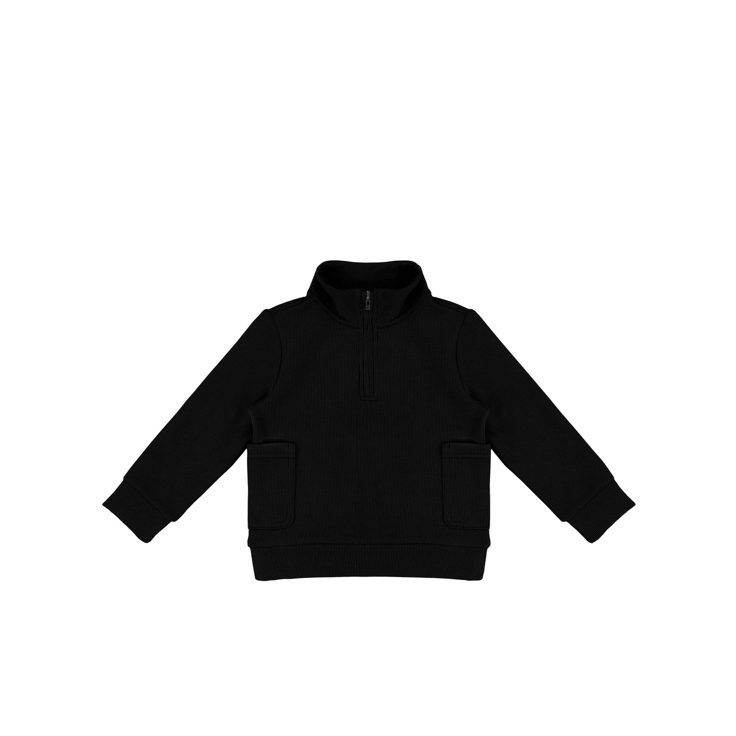 WAFFLE POCKET SWEATSHIRT