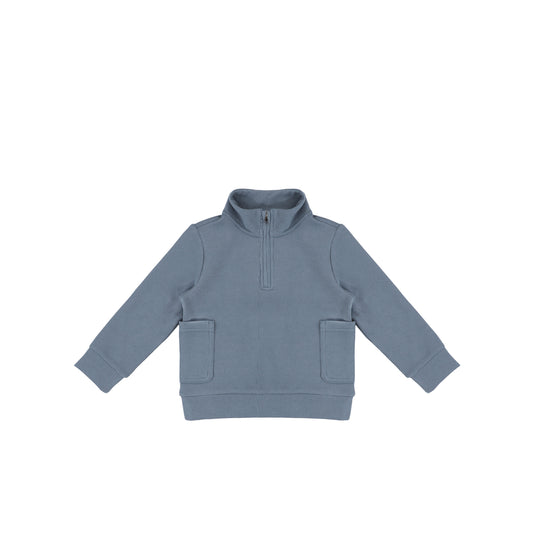 WAFFLE POCKET SWEATSHIRT