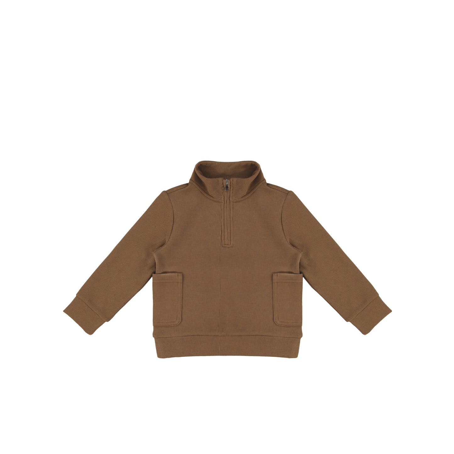 WAFFLE POCKET SWEATSHIRT