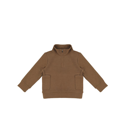 WAFFLE POCKET SWEATSHIRT