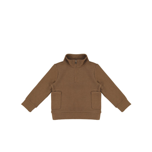 WAFFLE POCKET SWEATSHIRT