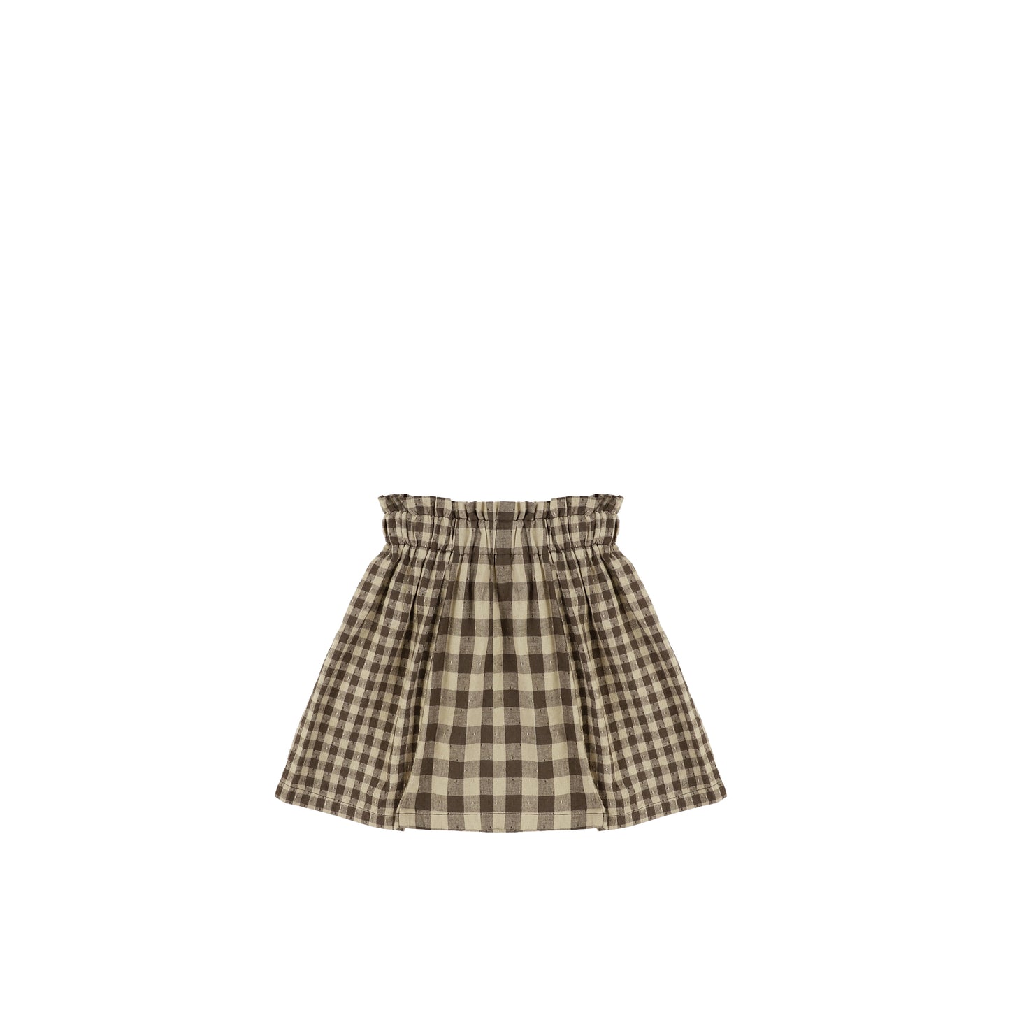 WINTER GINGHAM SKIRT