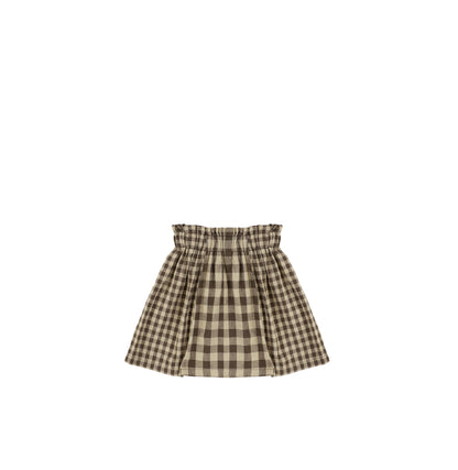 WINTER GINGHAM SKIRT