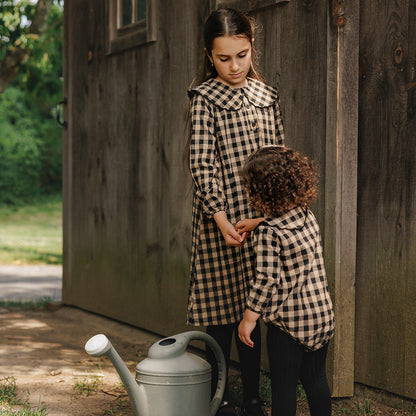 WINTER GINGHAM DRESS