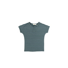 Load image into Gallery viewer, SHORT SLEEVES DOTTED STRIPED TSHIRT