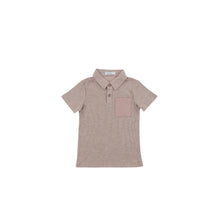 Load image into Gallery viewer, HEATHER RIBBED POLO