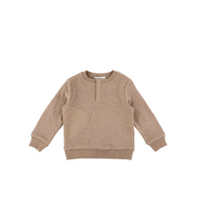 Load image into Gallery viewer, HENLEY PATCH SWEATSHIRT