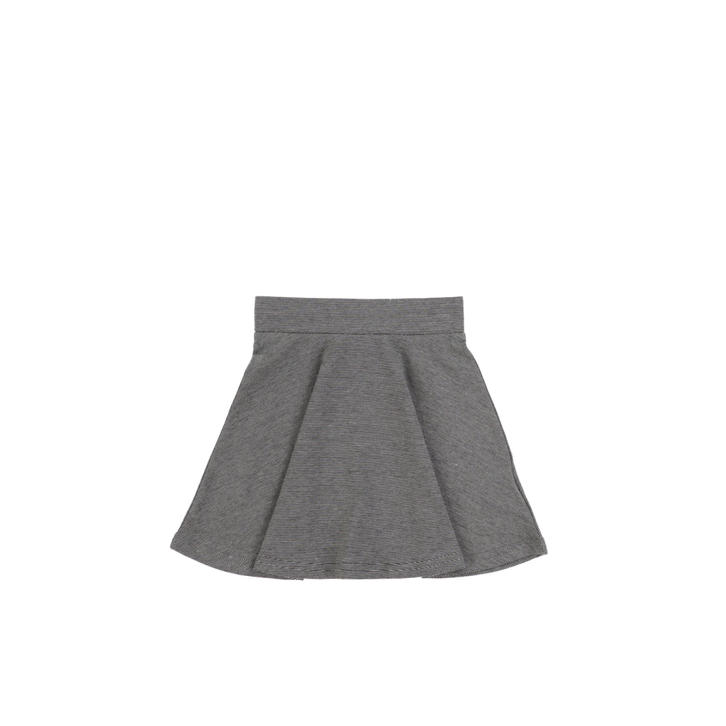 Charcoal Grey - Ponte Circle Skirt - FINAL SALE – TeelaNYC