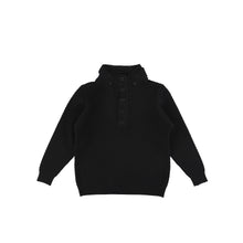 Load image into Gallery viewer, MOCK NECK BUTTON SWEATER