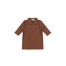 Load image into Gallery viewer, 3/4 SLEEVES MULTI RIBBED POLO