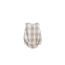 Load image into Gallery viewer, PLAID ROMPER