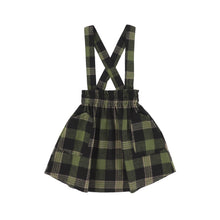 Load image into Gallery viewer, PLAID SUSPENDER SKIRT