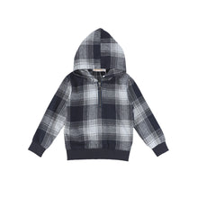 Load image into Gallery viewer, PLAID ZIPPER TOP