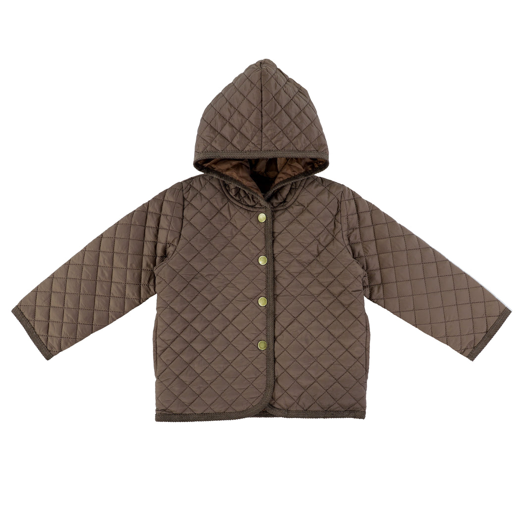 QUILTED SNAP JACKET